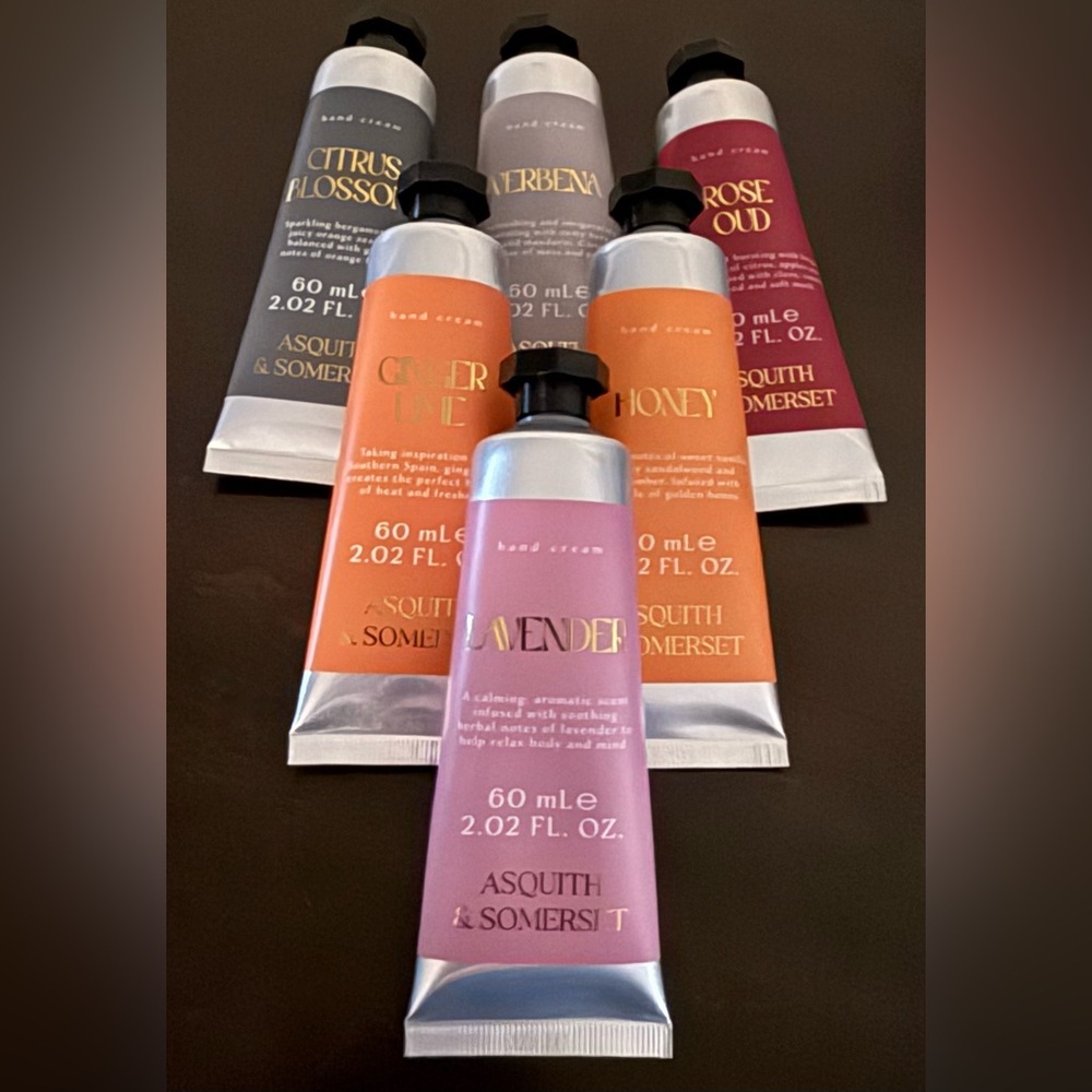 Asquith & Somerset Hand Cream Set of 6 | Luxury Moisturizing Lotion Bundle - Picture 2 of 4